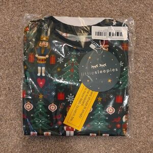 Little Sleepies Holiday Nutcracker Pajamas - Green and Red